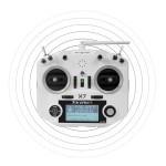 Commercio all'ingrosso FrSky ACCESS Taranis Q X7 2.4G 16CH modalità 2 bianco nero versione internazionale per RC Drone Quadcopter pezzi di ricambio